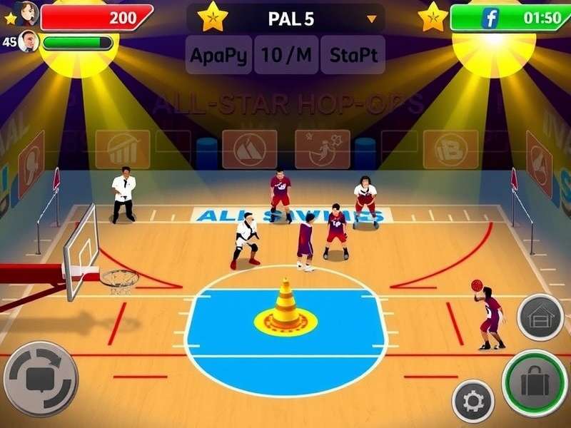 All Star Hoops India Gameplay Screenshot